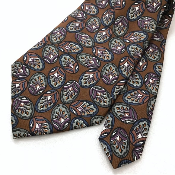 Christian Dior All Silk Fabric Woven Tie - Picture 2 of 5